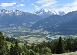 Ausblick auf die Bergwelt